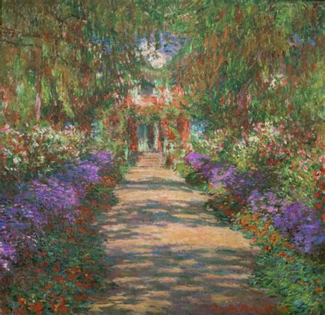 givenchy painting|The Artist's Garden at Giverny .